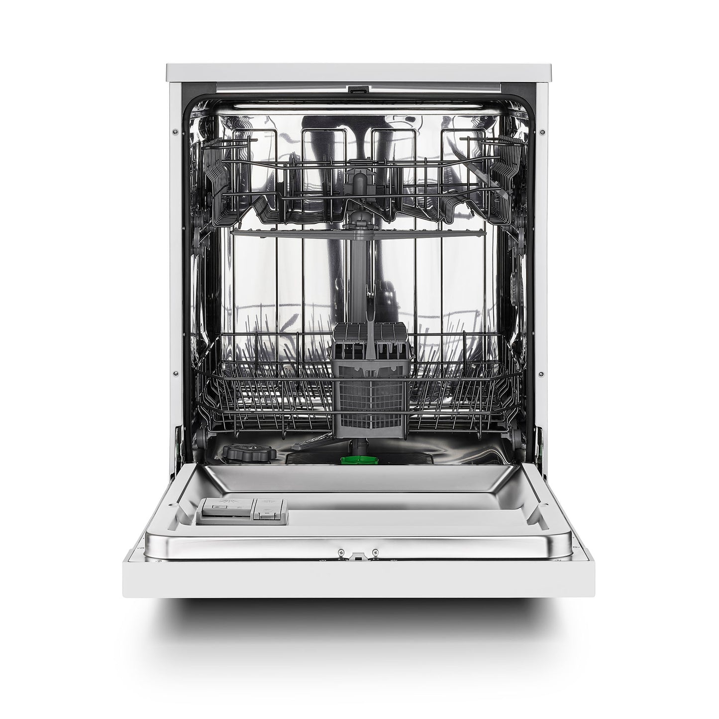 Montpellier MDW1354W 60cm Freestanding Dishwasher in White