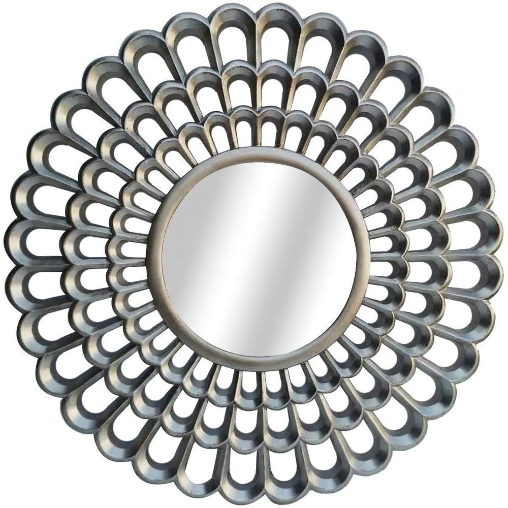 Essentials Mirror Collection Round Mirror Cream