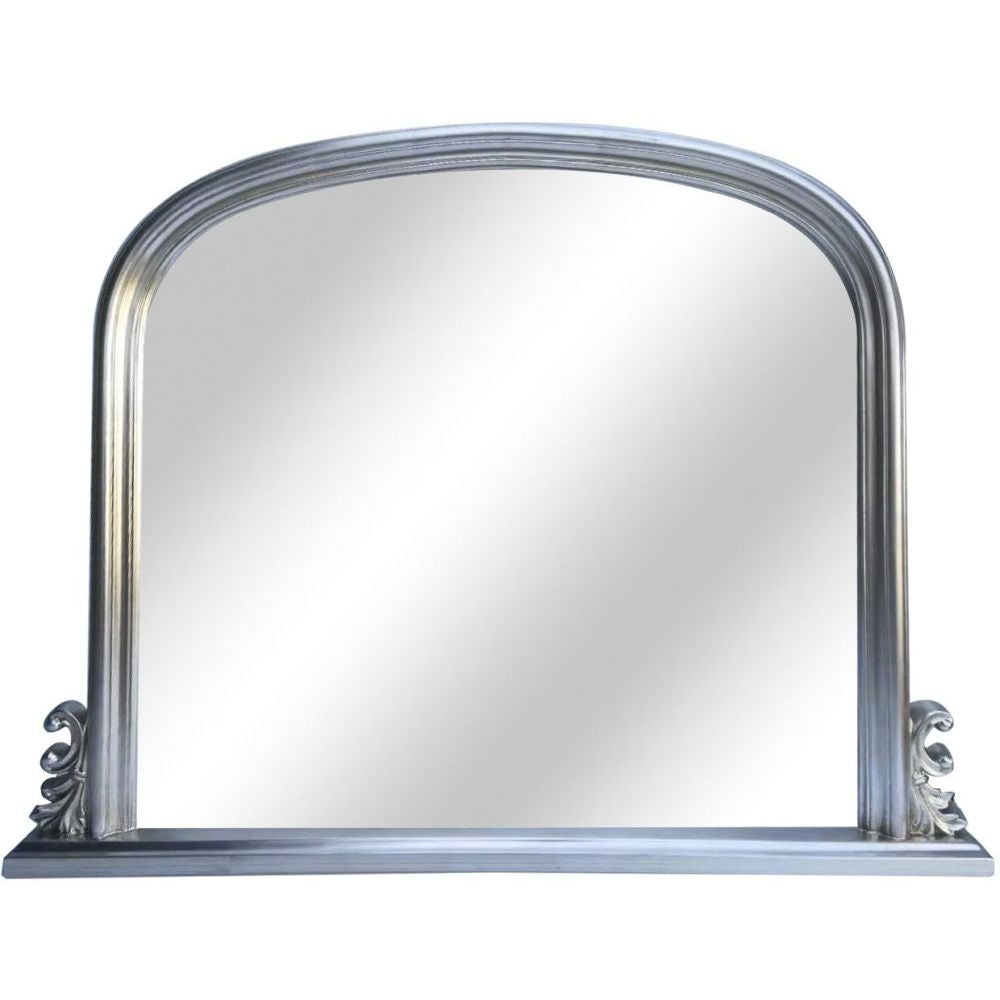 Essentials Mirror Collection Over mantle Mirror White