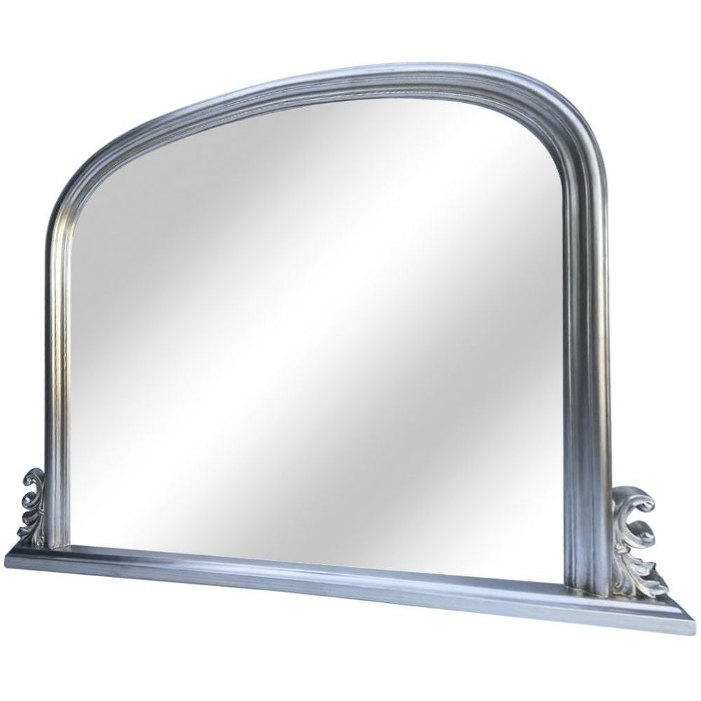 Essentials Mirror Collection Over mantle Mirror White