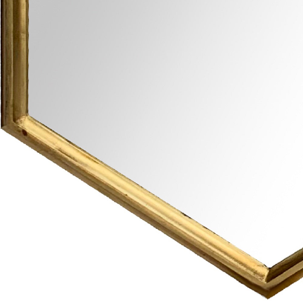 Essentials Mirror Collection Framed Mirror Gold