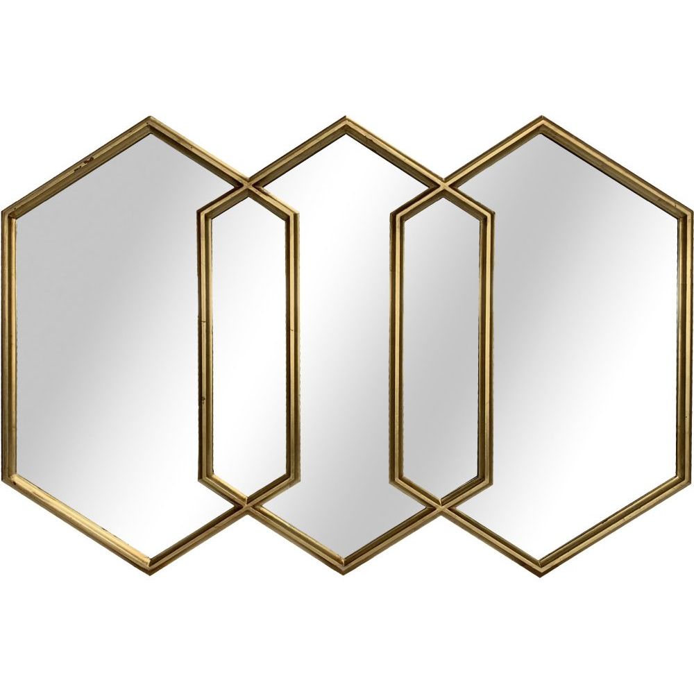 Essentials Mirror Collection Framed Mirror Gold