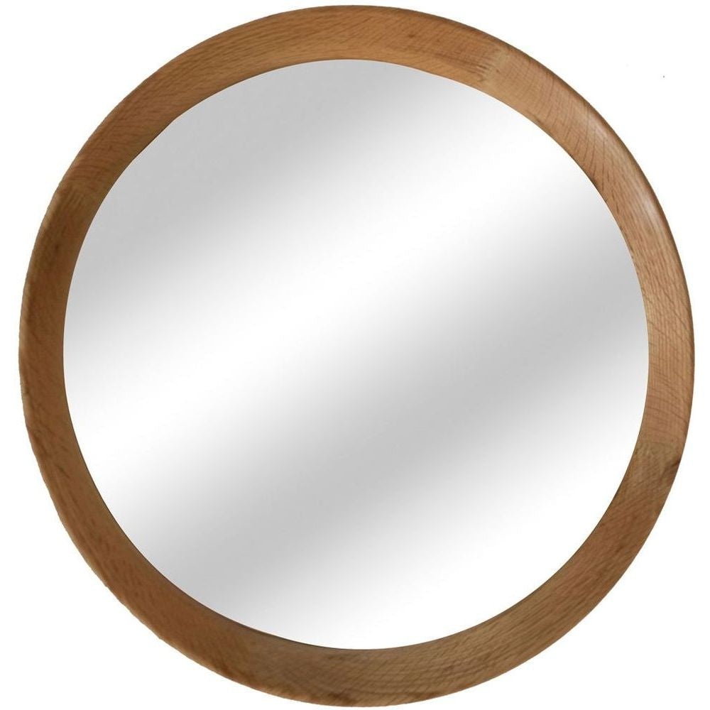 Essentials Mirror Collection Oak Framed Mirror