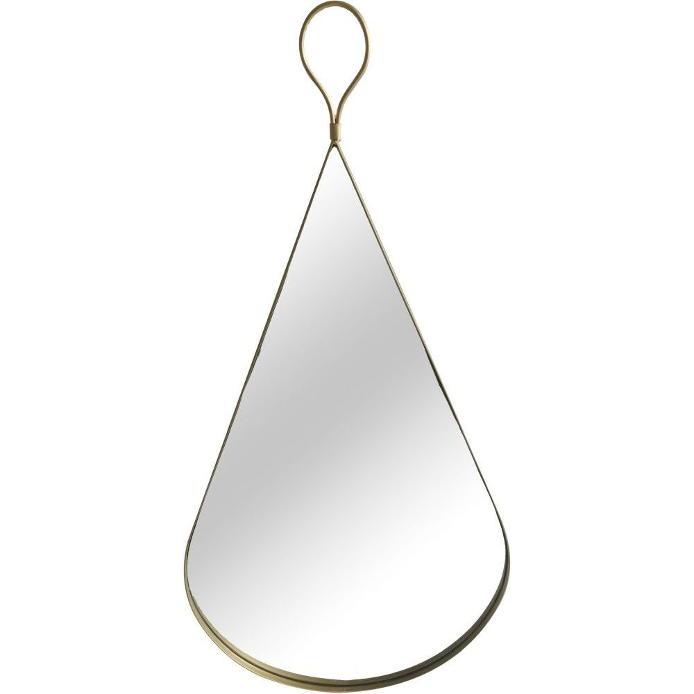 Essentials Mirror Collection Iron Framed Mirror Gold