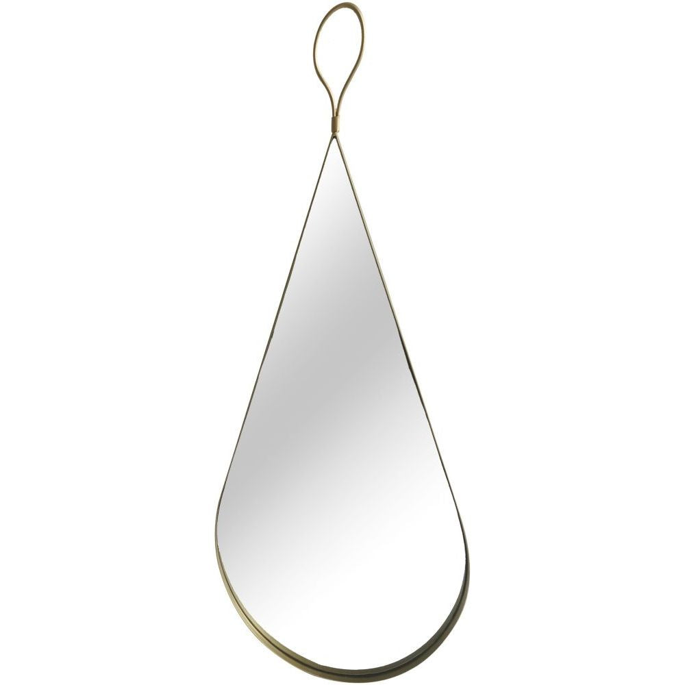 Essentials Mirror Collection Iron Framed Mirror Gold