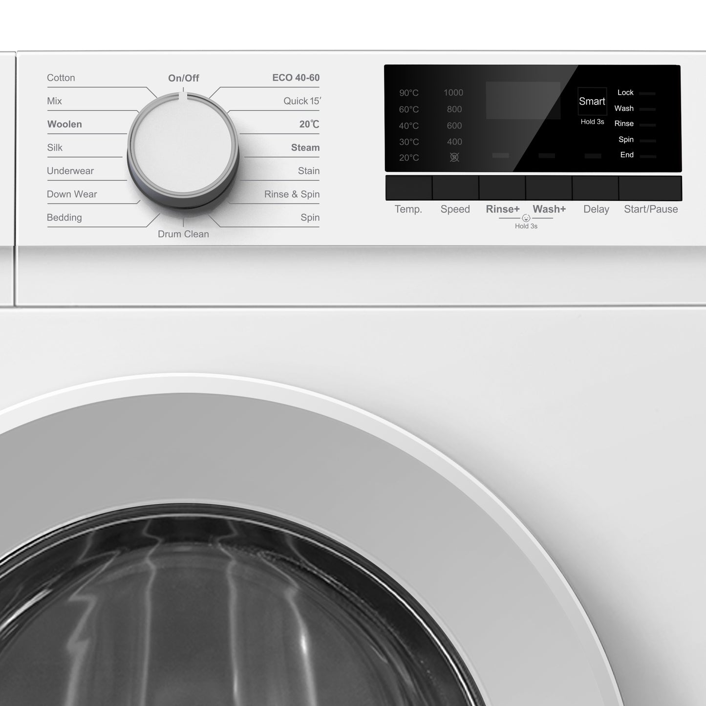 Montpellier Domestic Appliances Ltd MWM610W White 6KG 1000 Spin Washing