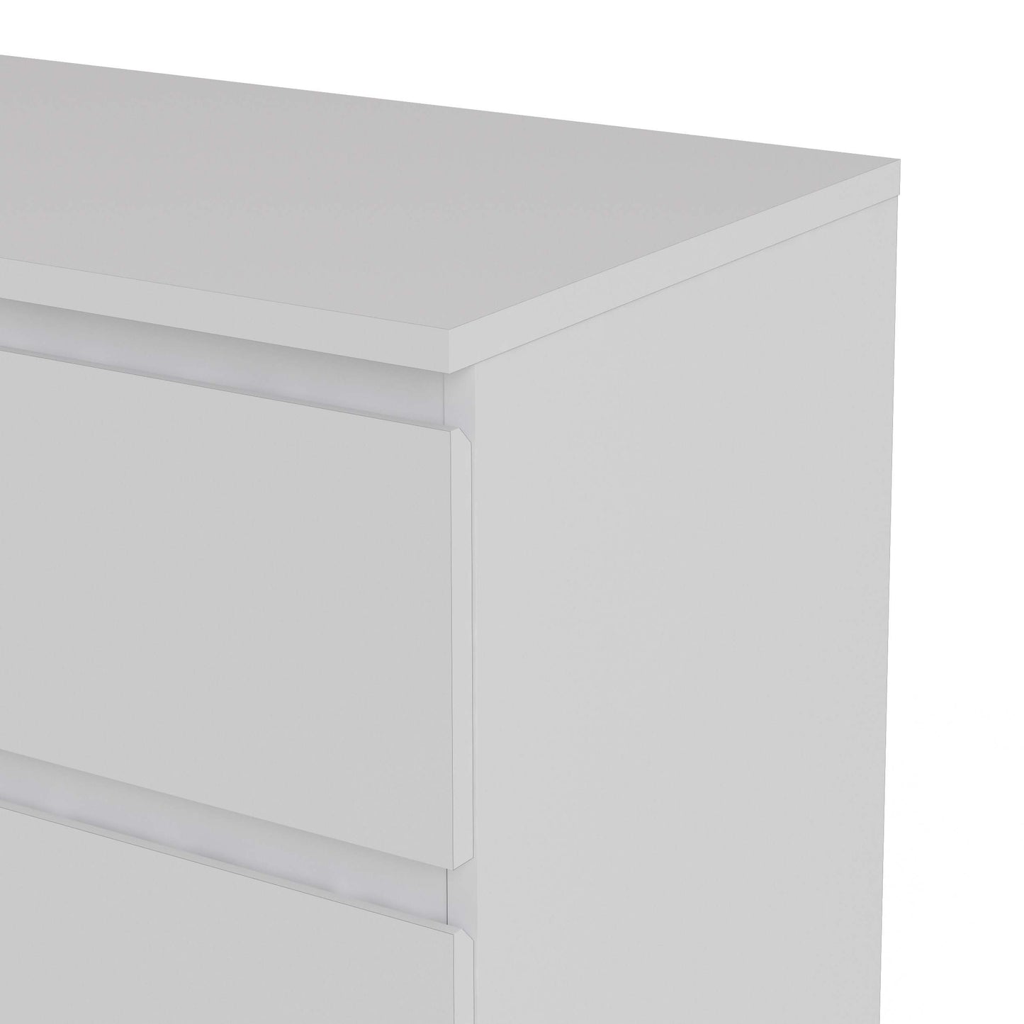 Nova 3 Drawer Chest - White