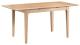 Decor Furniture TABLE NATURAL OAK 1.2M TABLE EXTENDING