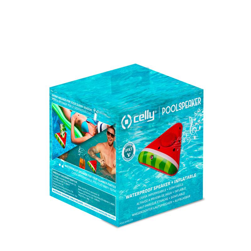 Celly Wireless Speaker WATERPROOF SPEAKER + INFLATABLE