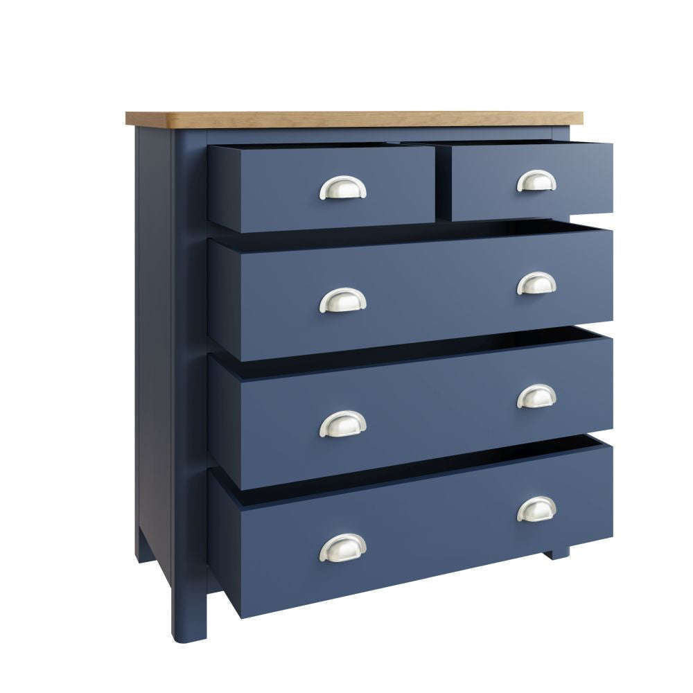 Essentials RA Bedroom Blue 2 Over 3 Chest