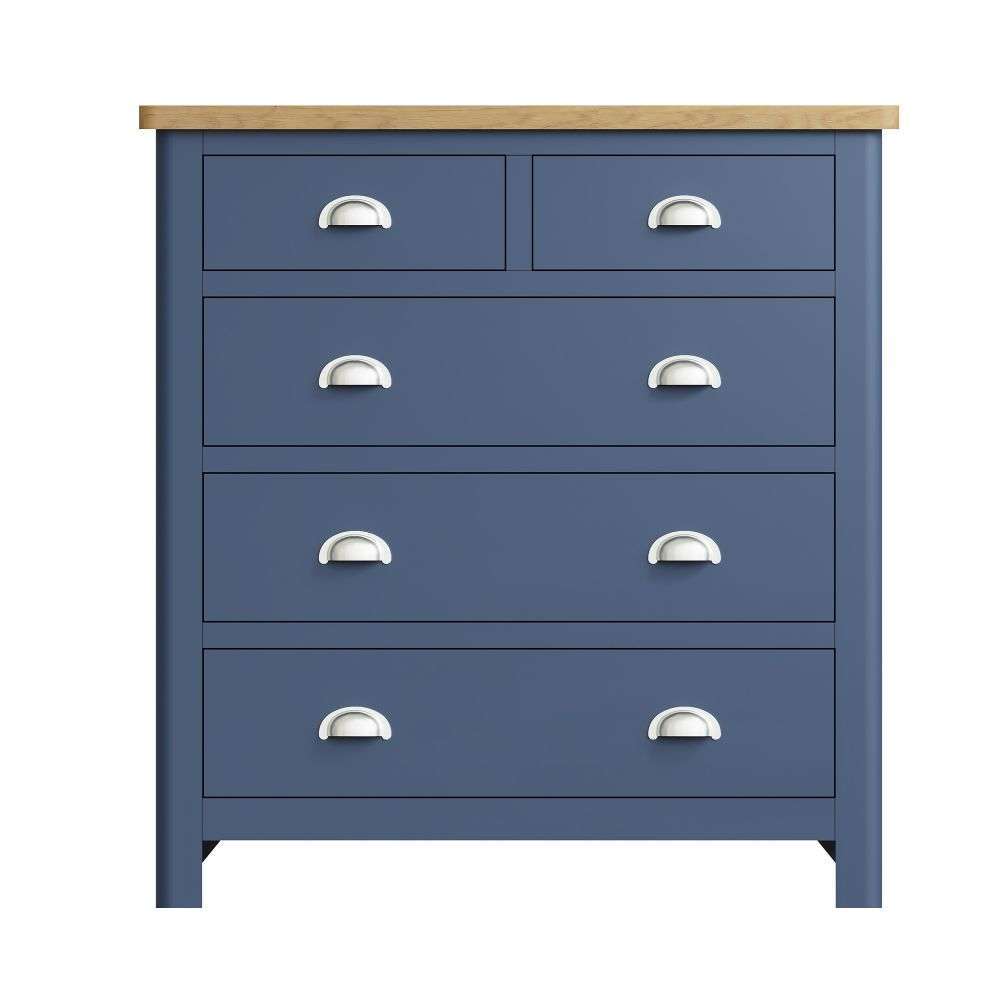 Essentials RA Bedroom Blue 2 Over 3 Chest