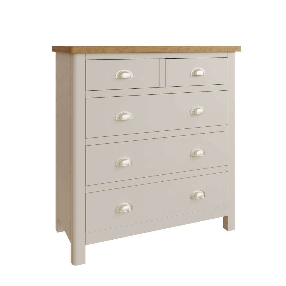 Essentials RA Bedroom 2 Over 3 Chest Truffle