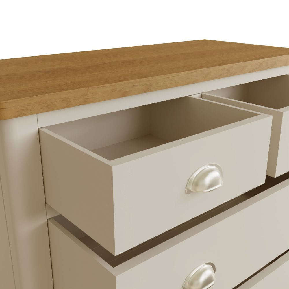 Essentials RA Bedroom 2 Over 3 Chest Truffle