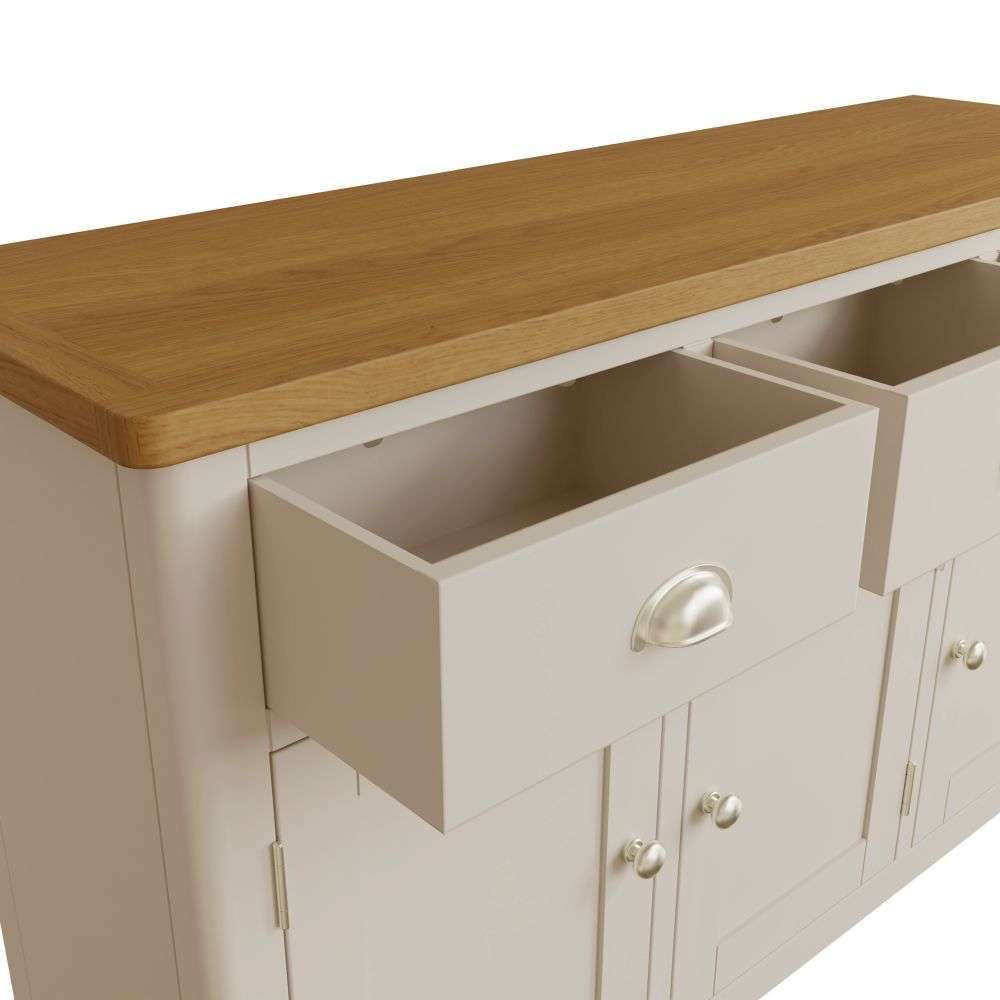 Essentials RA Dining 3 Door Sideboard Truffle