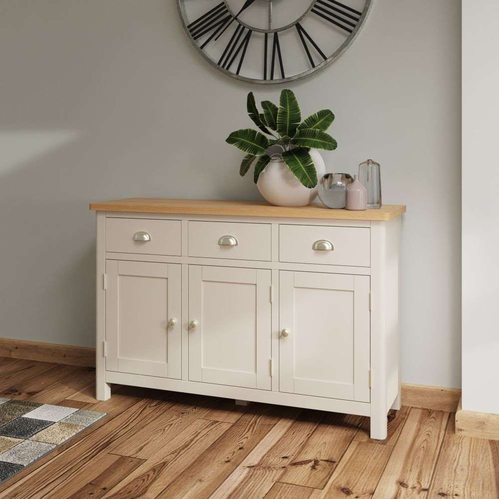 Essentials RA Dining 3 Door Sideboard Truffle