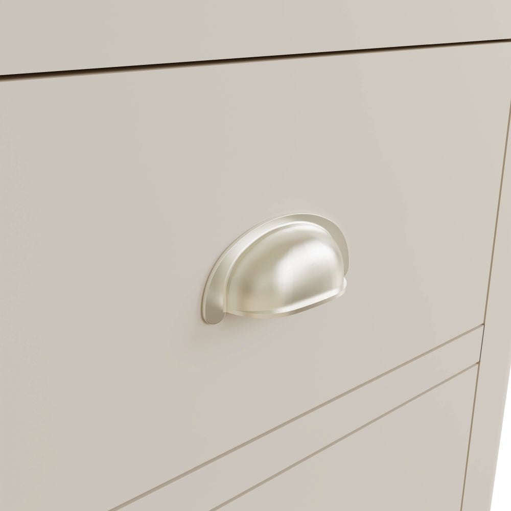 Essentials RA Bedroom 5 Drawer Narrow Chest Truffle