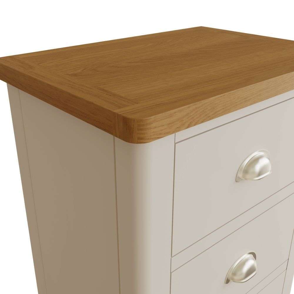 Essentials RA Bedroom 5 Drawer Narrow Chest Truffle