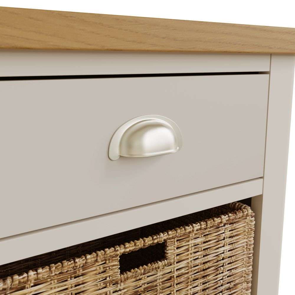 Essentials RA Dining 1 Drawer 1 Basket Unit Truffle