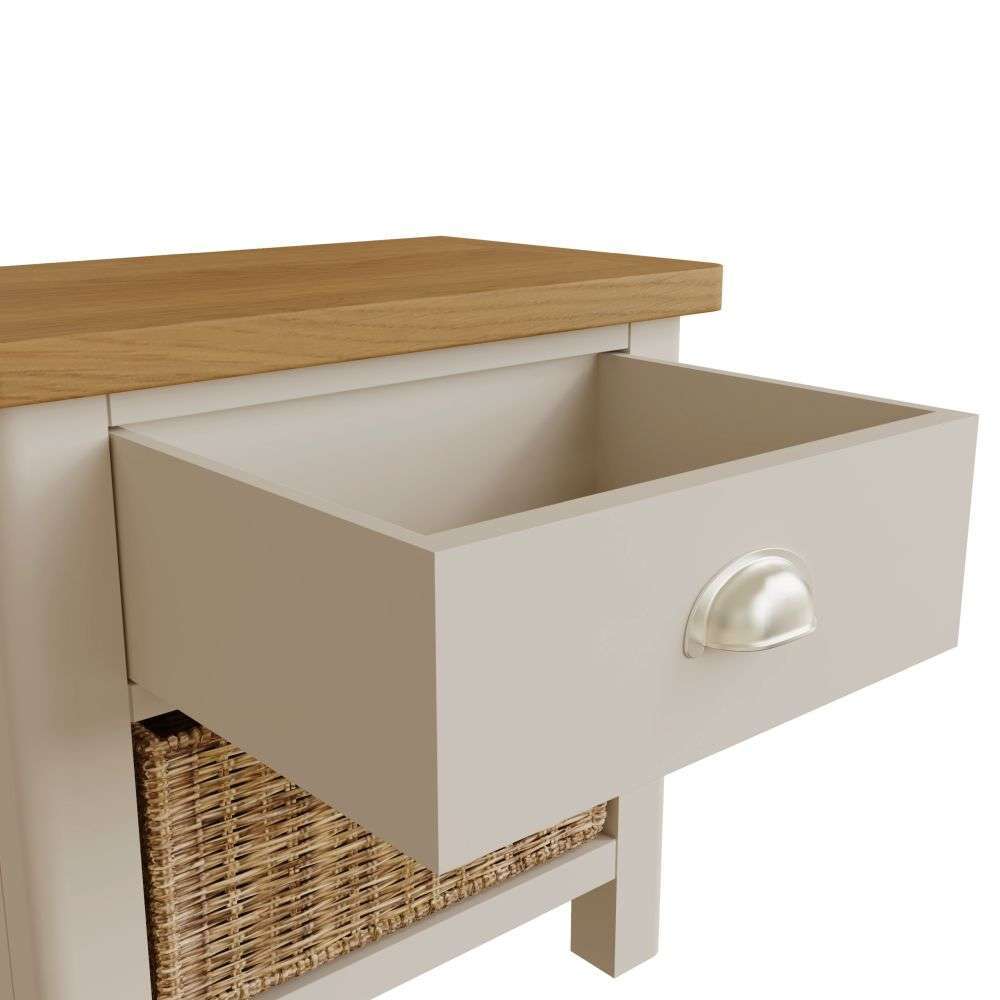 Essentials RA Dining 1 Drawer 1 Basket Unit Truffle