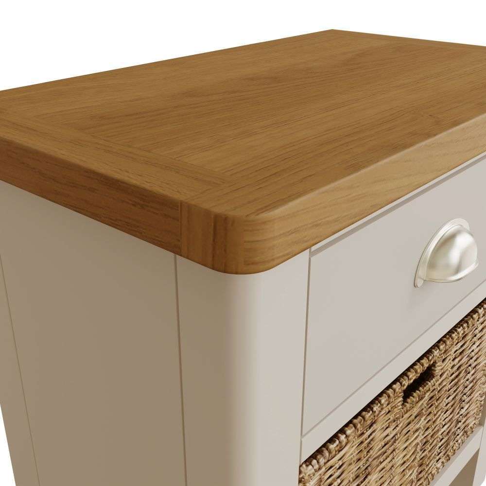 Essentials RA Dining 1 Drawer 1 Basket Unit Truffle