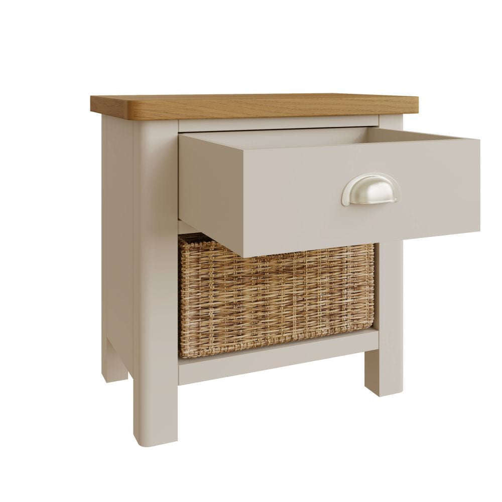 Essentials RA Dining 1 Drawer 1 Basket Unit Truffle