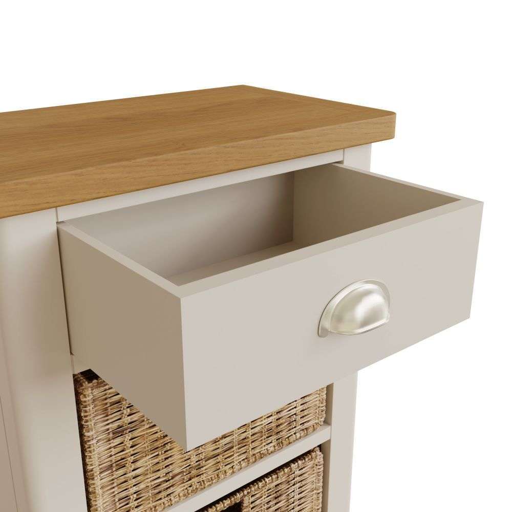 Essentials RA Dining 1 Drawer 2 Basket Unit Truffle