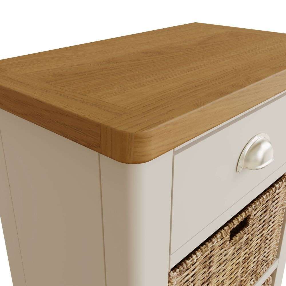 Essentials RA Dining 1 Drawer 2 Basket Unit Truffle