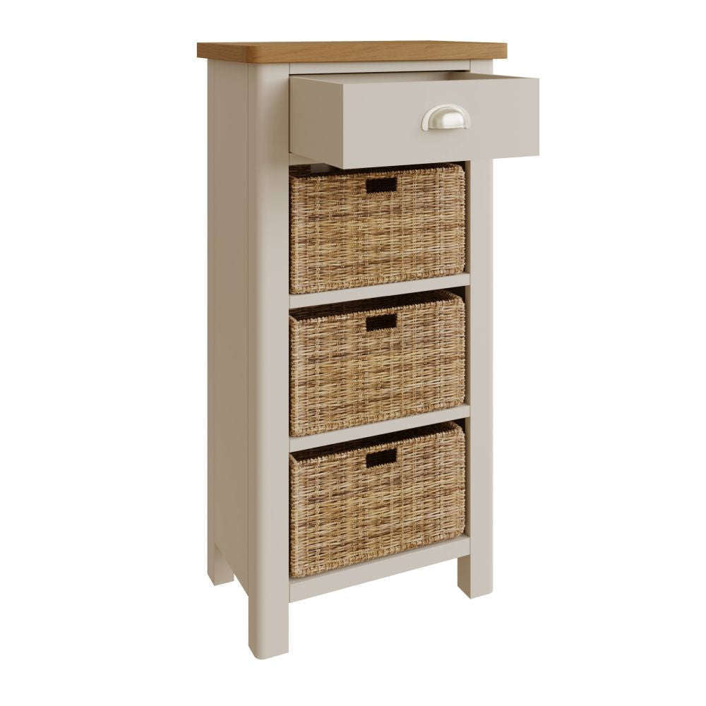 Essentials	RA Dining 1 Drawer 3 Basket Unit Truffle