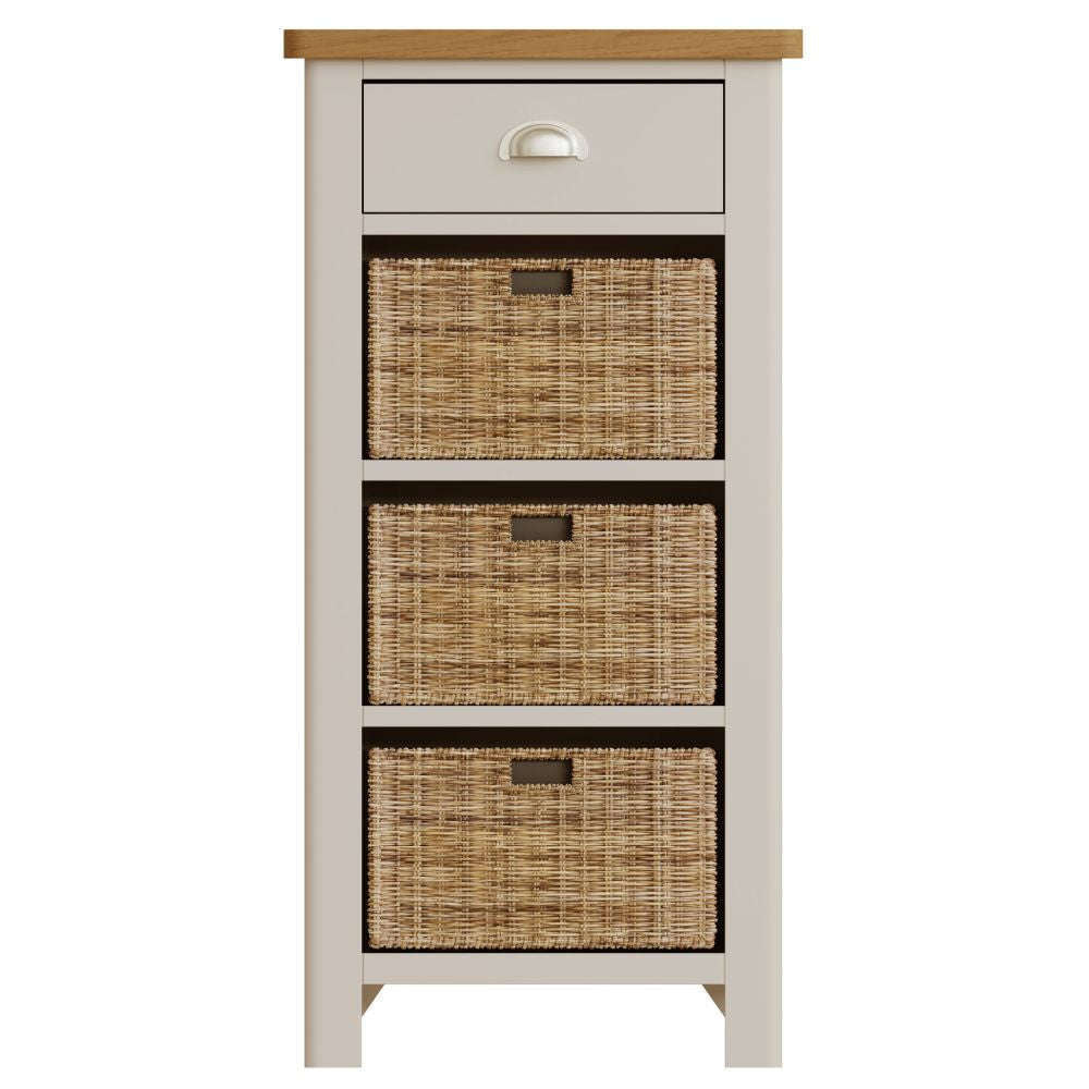 Essentials	RA Dining 1 Drawer 3 Basket Unit Truffle