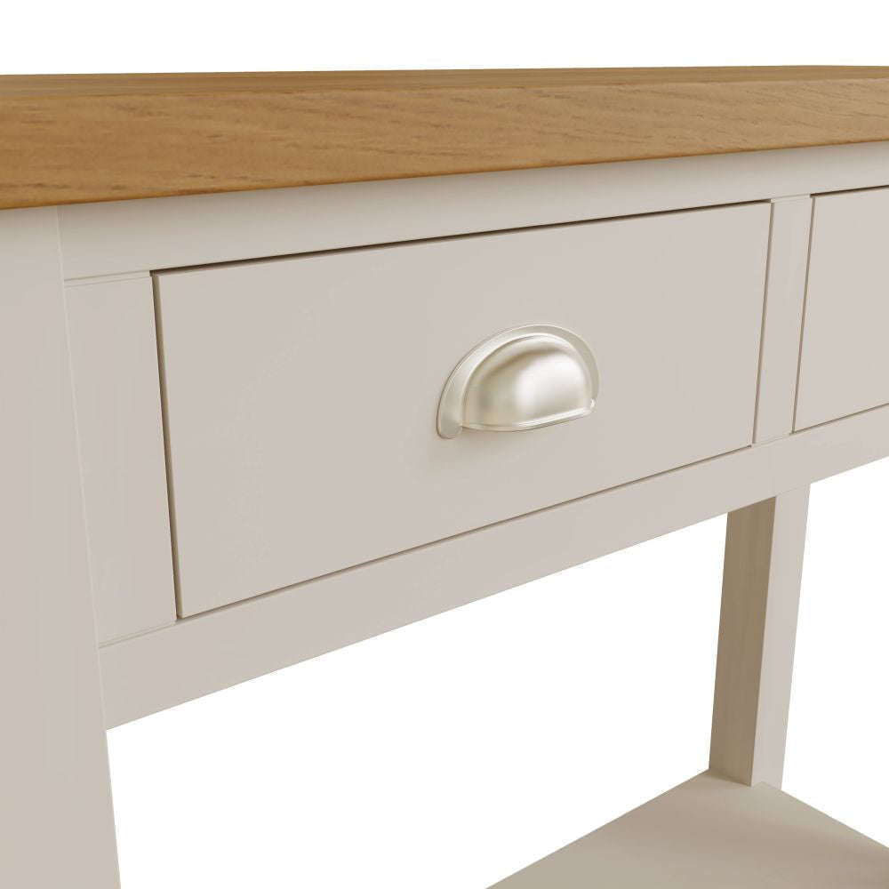 Essentials RA Dining Console Table Truffle