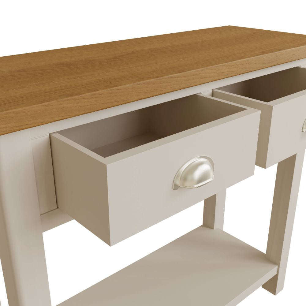Essentials RA Dining Console Table Truffle