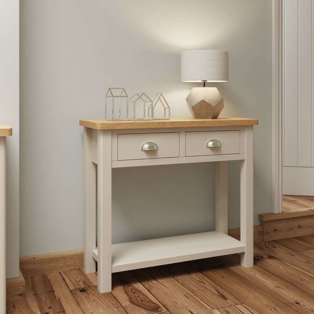Essentials RA Dining Console Table Truffle