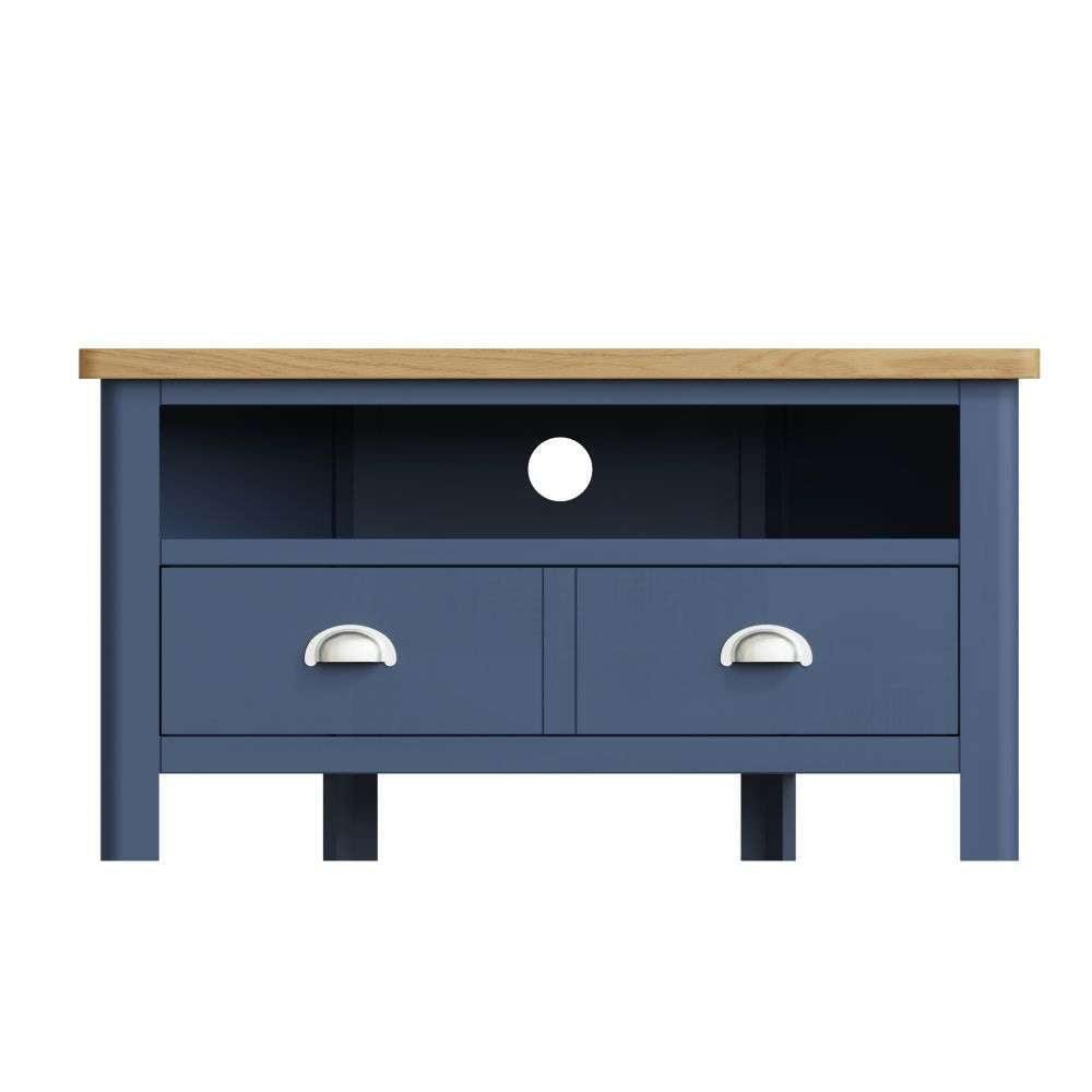 Essentials RA Dining Blue Corner TV Unit