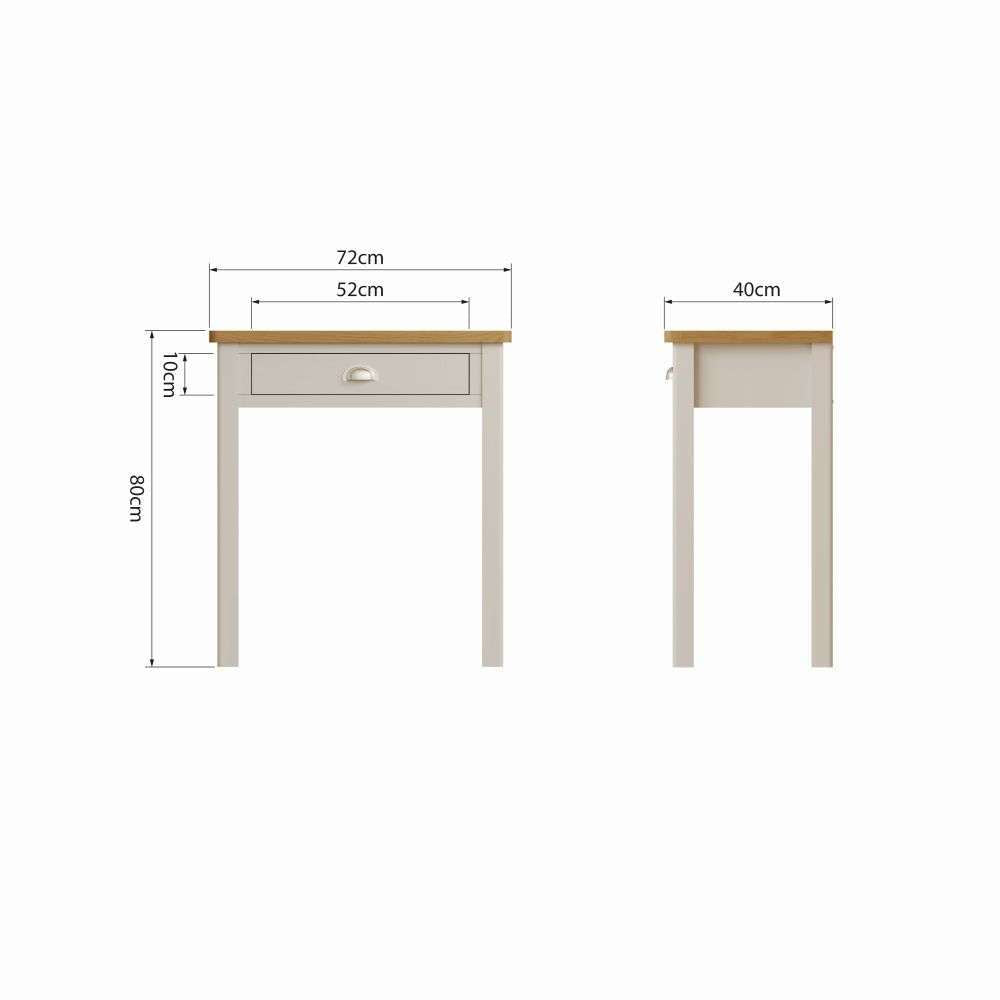 Essentials RA Bedroom Dressing Table Truffle