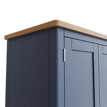 Essentials RA 2 Door Full Hanging Wardrobe - Blue