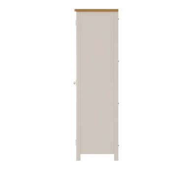 Essentials RA 2 Door Full Hanging Wardrobe - Truffle