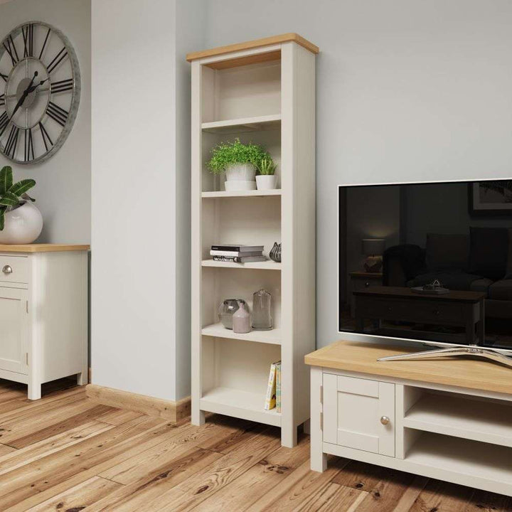 Essentials RA Dining Truffle Large Bookcase
