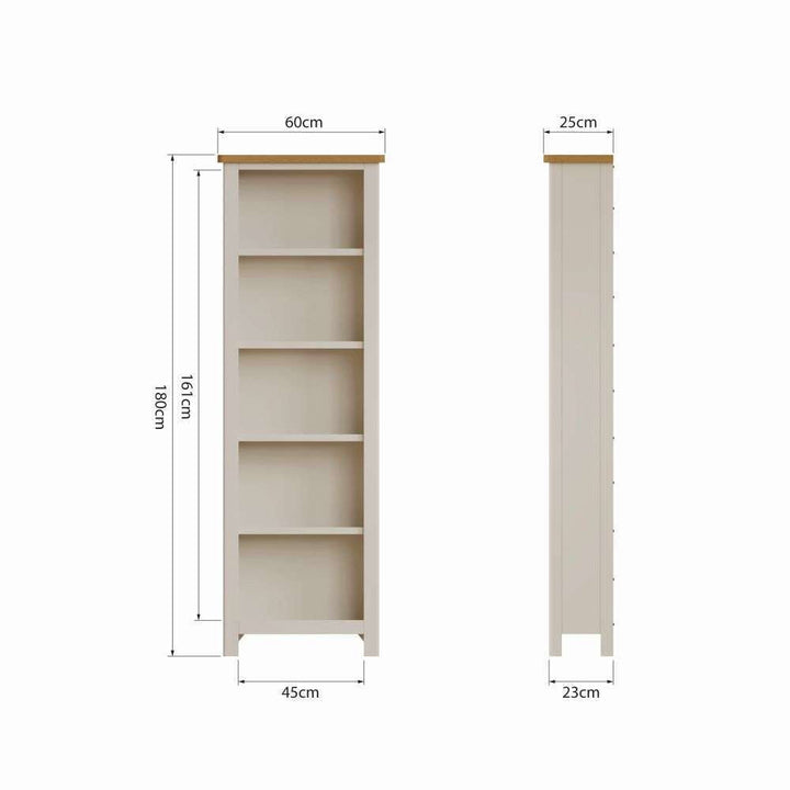 Essentials RA Dining Truffle Large Bookcase