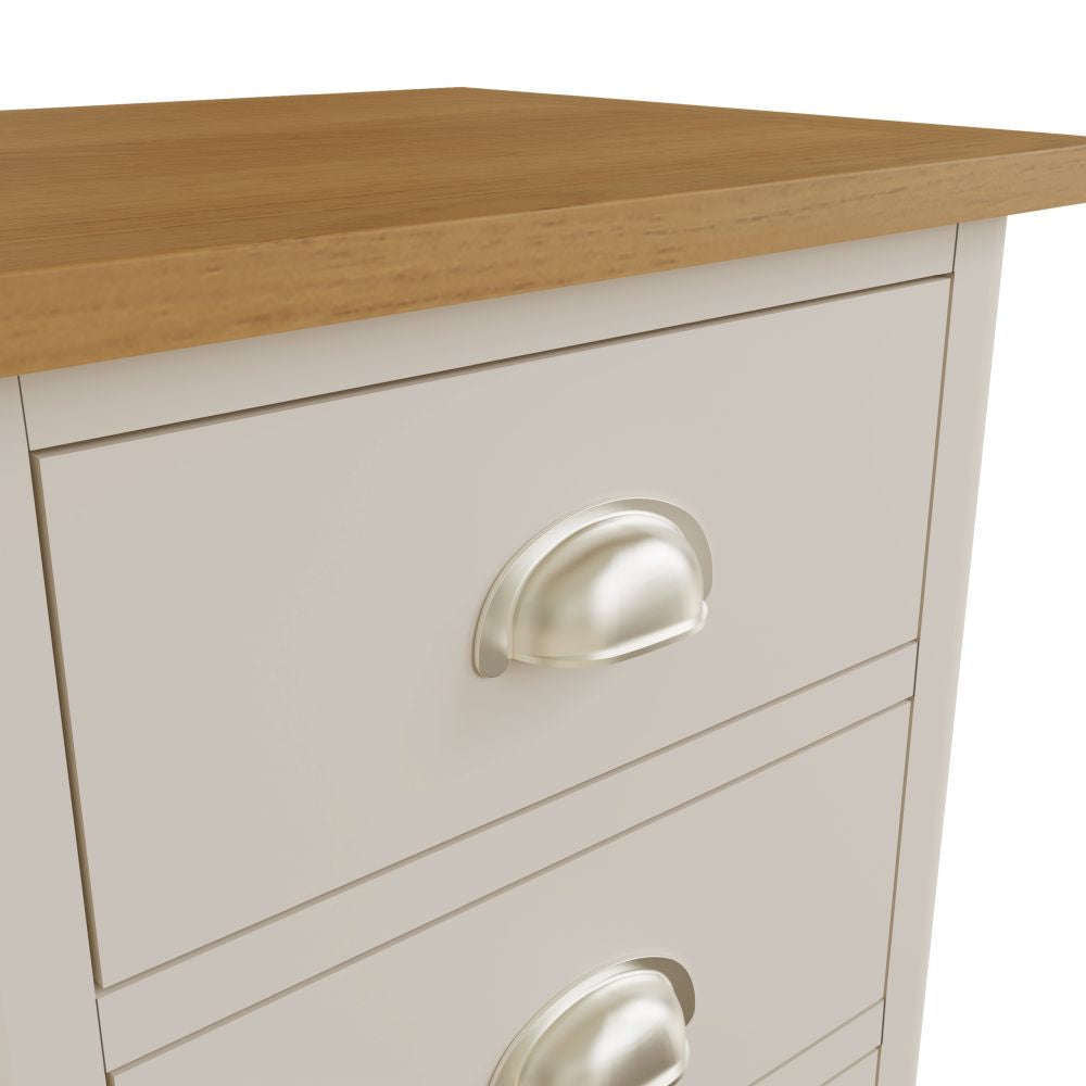 Essentials	RA Bedroom 3 Drawer Bedside Truffle