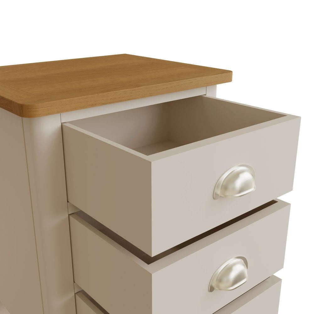 Essentials	RA Bedroom 3 Drawer Bedside Truffle