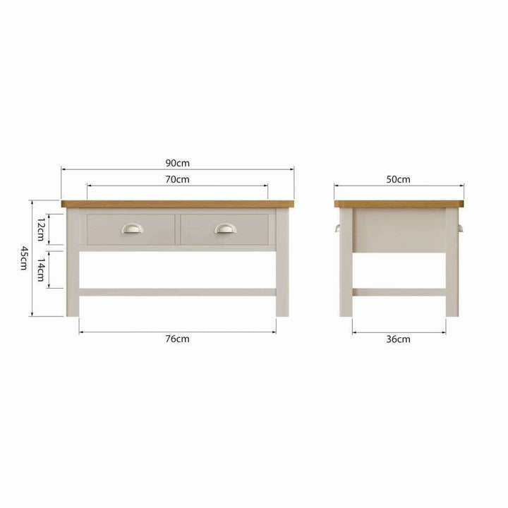 Essentials	RA Dining Truffle Large Coffee Table