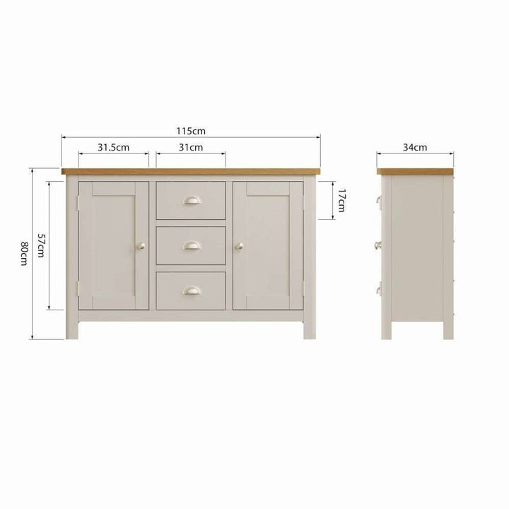 Essentials RA Dining Truffle Large Sideboard