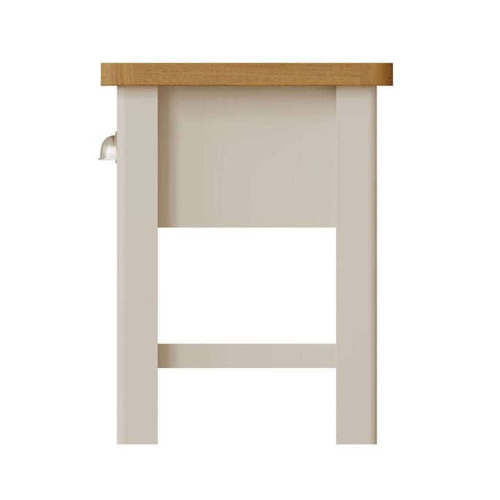 Essentials RA Dining Truffle 1 Drawer Lamp Table