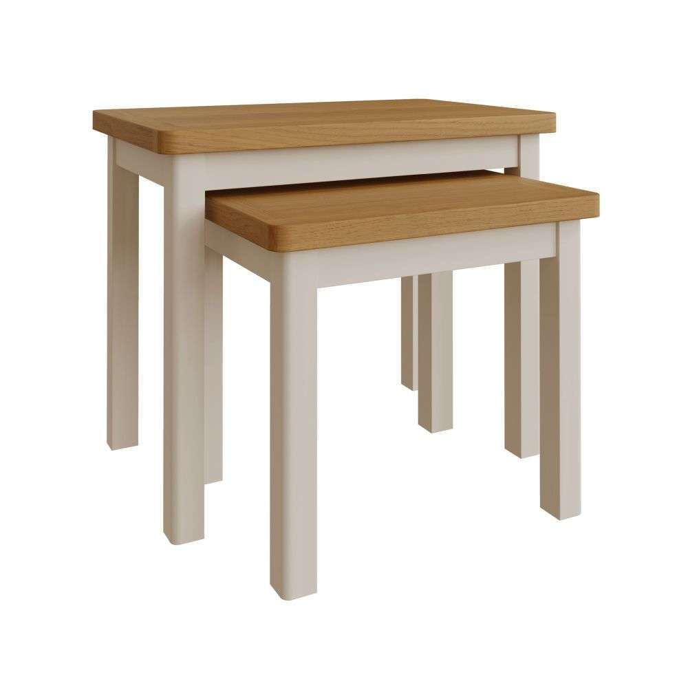 Essentials	RA Dining Nest Of 2 Tables Truffle