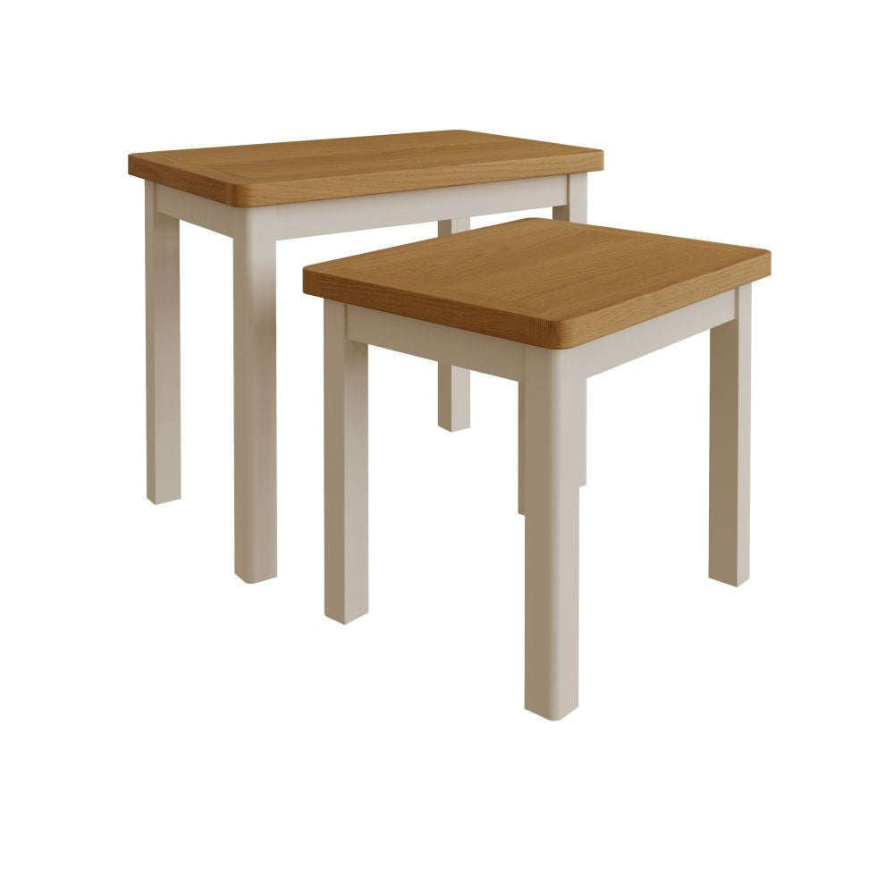 Essentials	RA Dining Nest Of 2 Tables Truffle