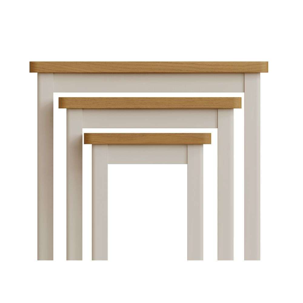 Essentials	RA Dining Nest Of 3 Tables Truffle