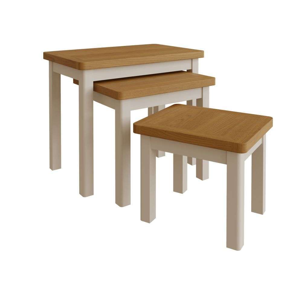 Essentials	RA Dining Nest Of 3 Tables Truffle