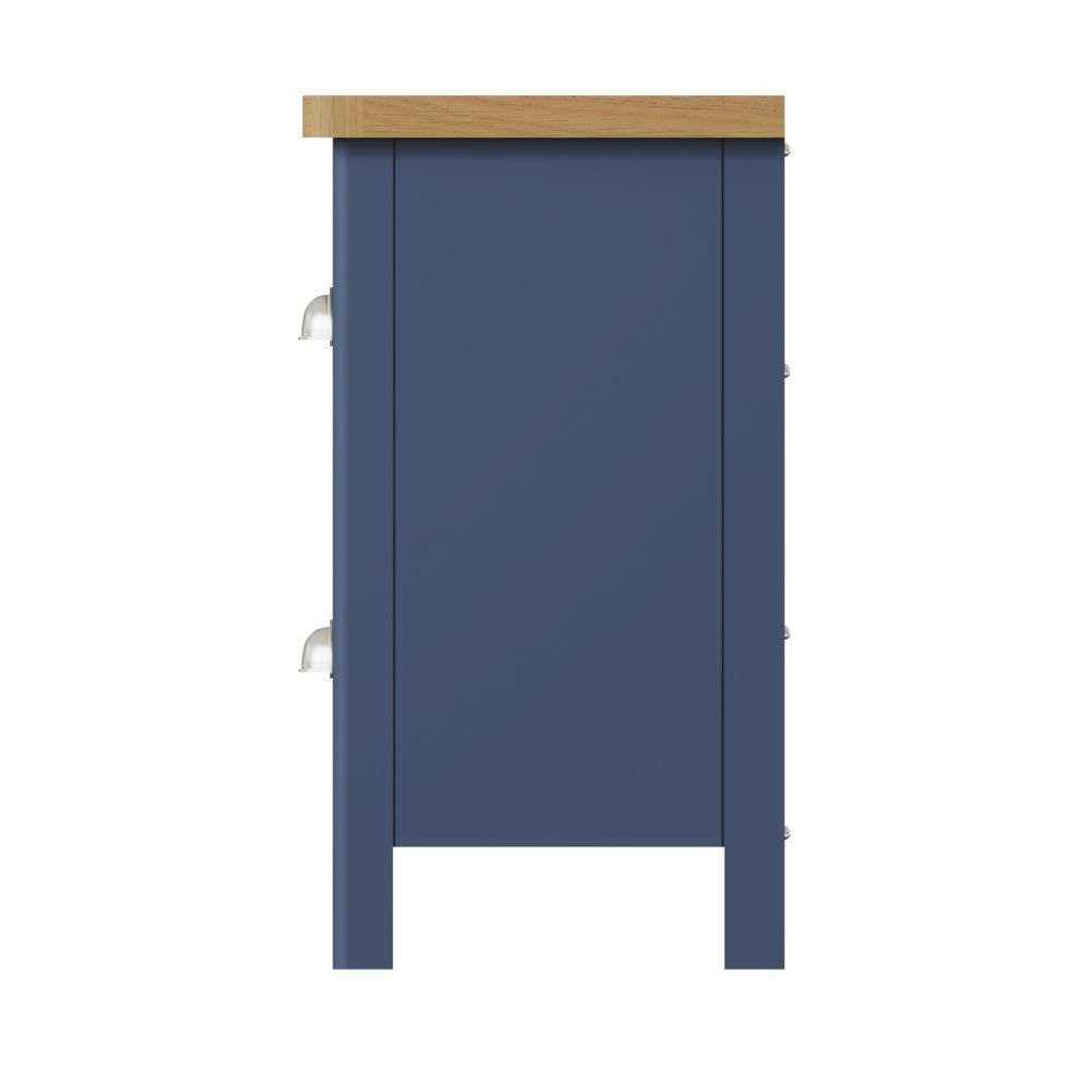 Essentials	RA Bedroom Blue Small Bedside Cabinet