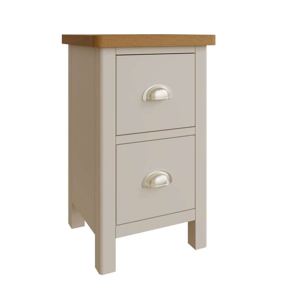 Essentials RA Bedroom Small Bedside Cabinet Truffle