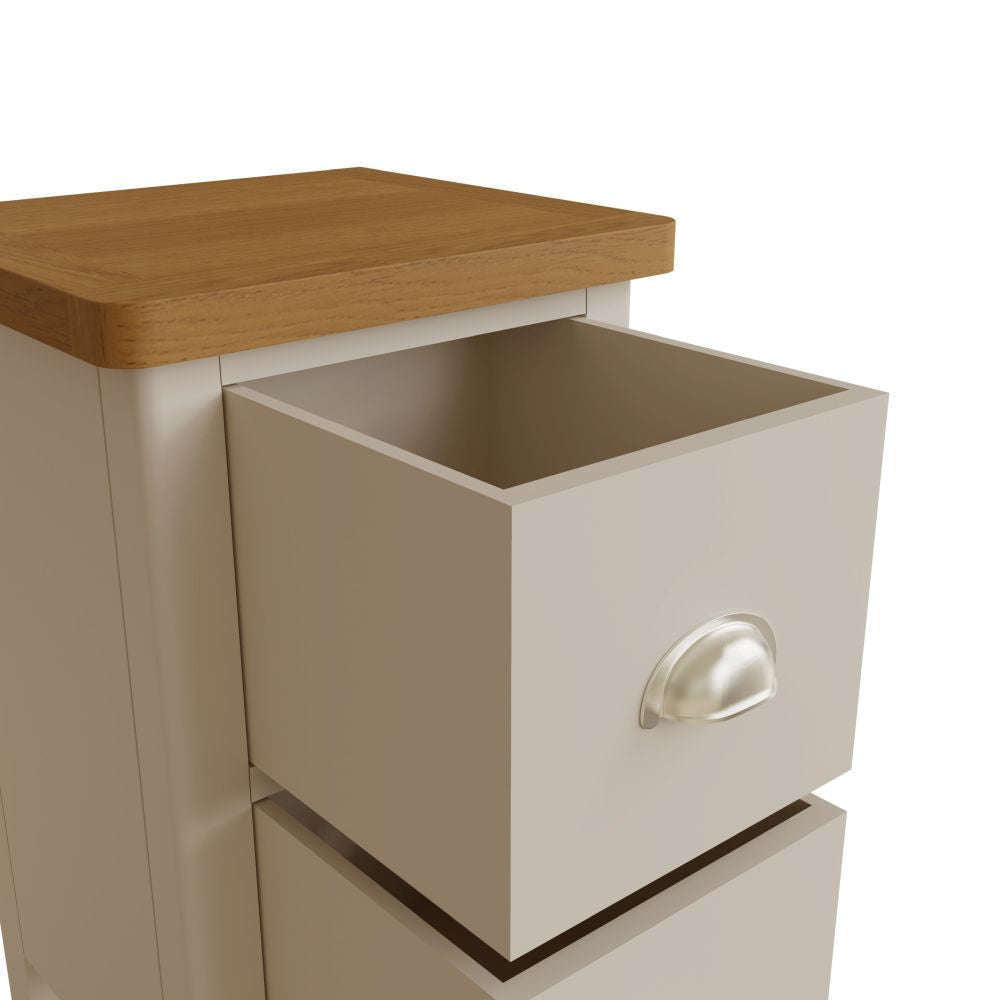 Essentials RA Bedroom Small Bedside Cabinet Truffle